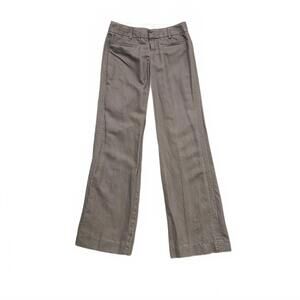 Banana Republic Cotton Petite Martin Fit Trousers Size 00 in light Brown